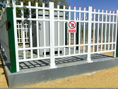 玻璃钢防护围栏施工案例